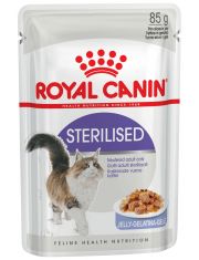 Влажный корм для кошек Royal Canin Sterilised кусочки в желе для стерилизованных