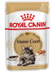 Влажный корм для кошек Royal Canin Maine Coon Adult в соусе породы мейн-кун в возрасте старше 15 месяцев