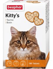 Кормовая добавка для кошек Beaphar Kitty's Taurine-Biotine с биотином и таурином