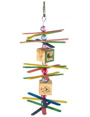 Игрушка для птиц Triol Вертушка, дерево