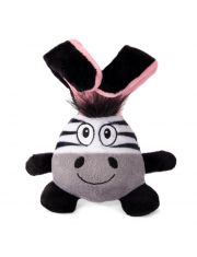 Игрушка для собак Triol Зебра-ушастик из ткани с движущимися ушами